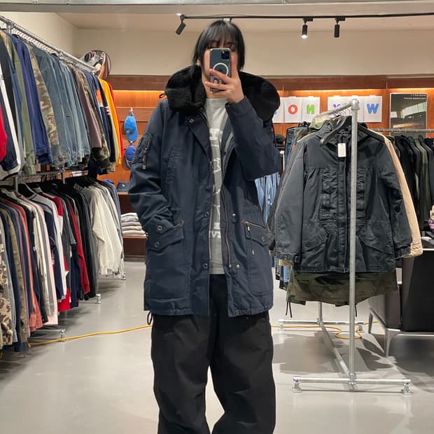 라코스테 사파리 야상 점퍼