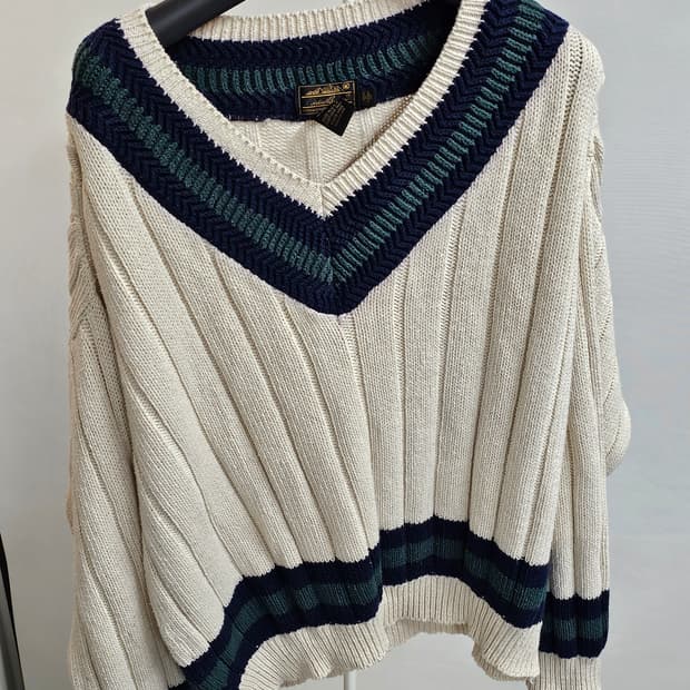 3XL 에디바우어 프레피 니트 