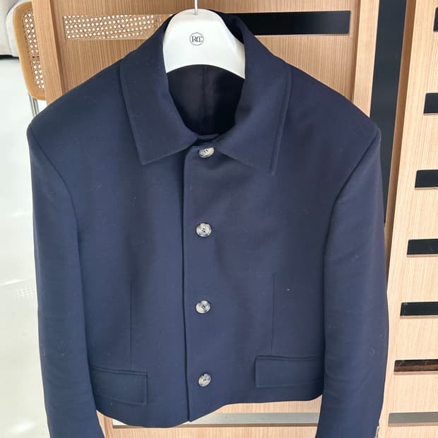 24FW 렉토 울 블렌드 숏 자켓