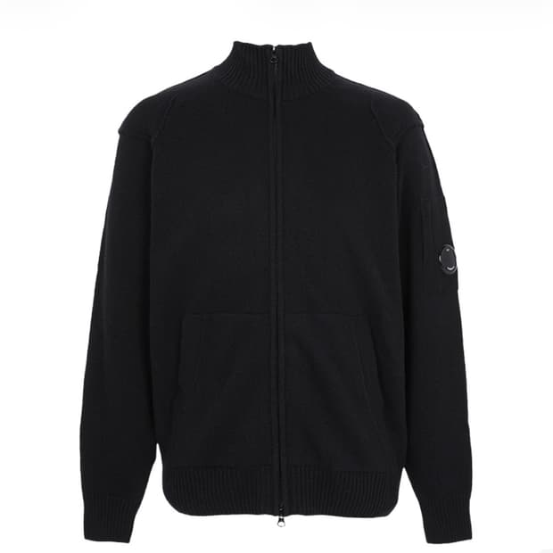 C.P. 컴퍼니 집업 가디건 블랙 - 25FW