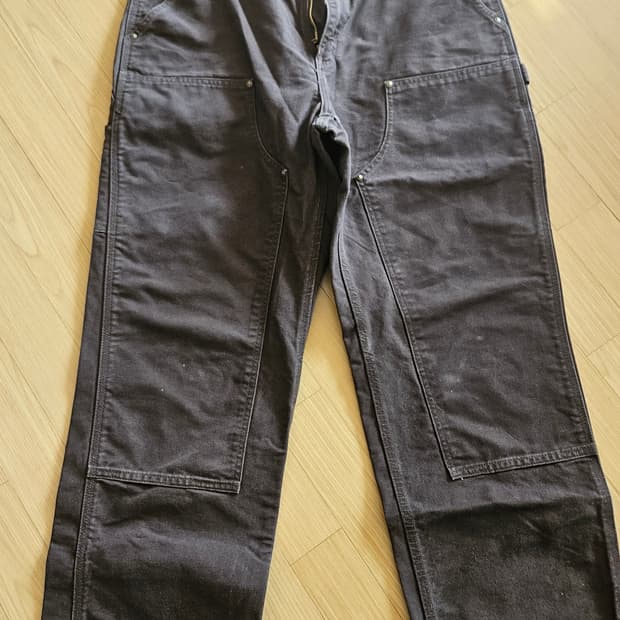 칼하트 더블니 다크브라운 36x30