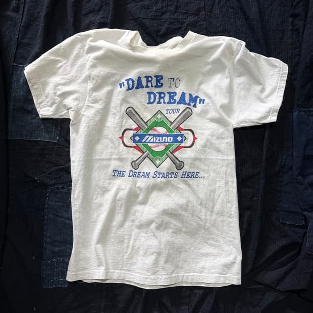 90‘s 프룻오브더룸 x 미즈노 Dare to Dream 티셔츠 L