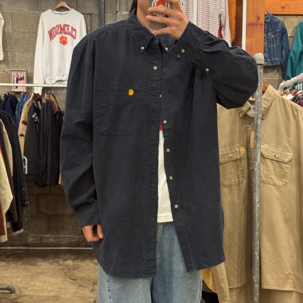 빈티지 칼하트 워크셔츠(kold_8433)