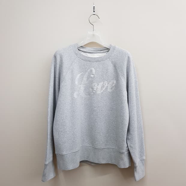 
쟈딕앤볼테르 레터링 맨투맨 S사이즈