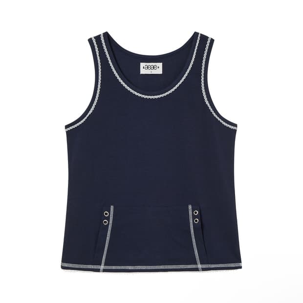 에이이에이이) Lace Pocket Sleeveless NA F