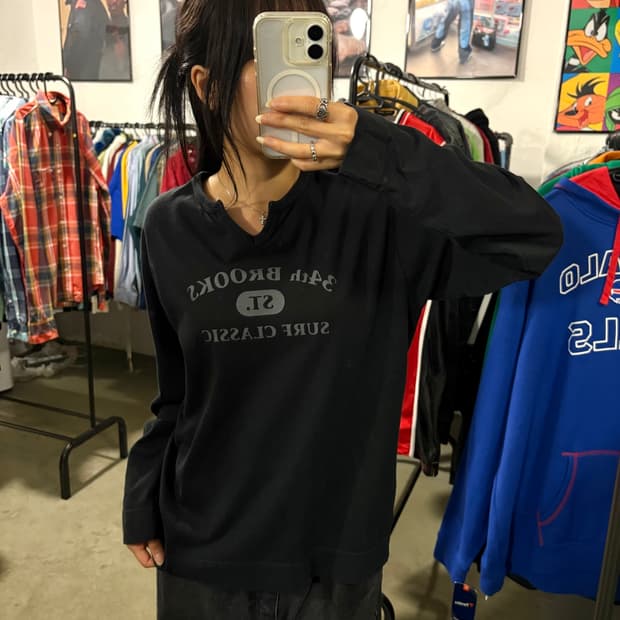 일제 빈티지 롱슬리브
