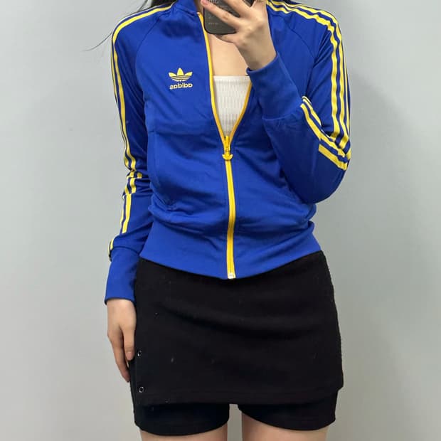 아디다스 스웨덴 월드컵 리버시블 트랙 져지