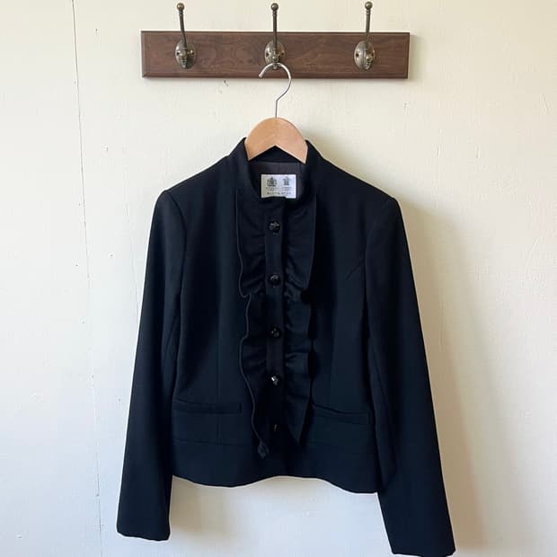 AUSTIN REED 캐시미어 셔링 자켓