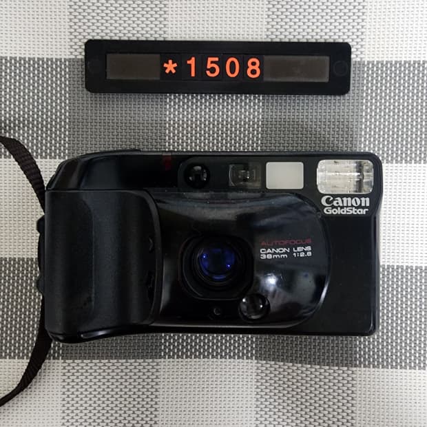 캐논 오토보이 3 데이터백 필름카메라