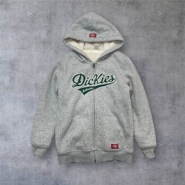 디키즈 Dickies 라이트그레이 양털 후드집업 XL (160)