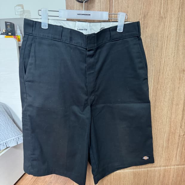 디키즈 버뮤다팬츠 34사이즈 블랙
