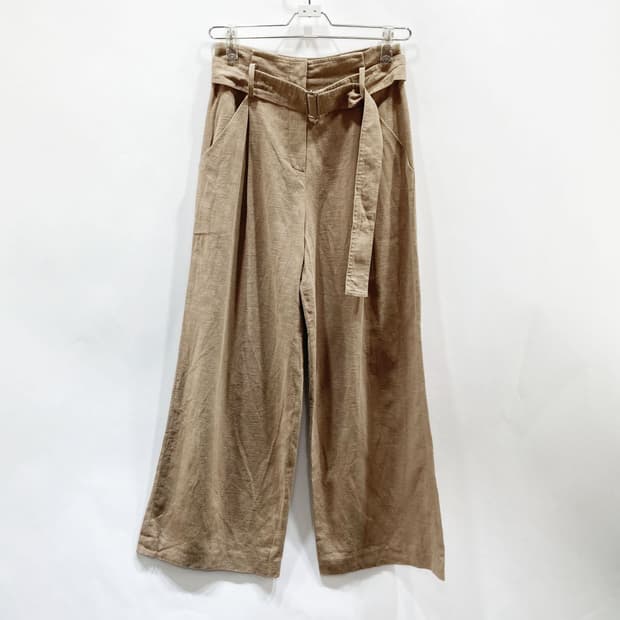 듀엘 여성린넨 와이드팬츠 55