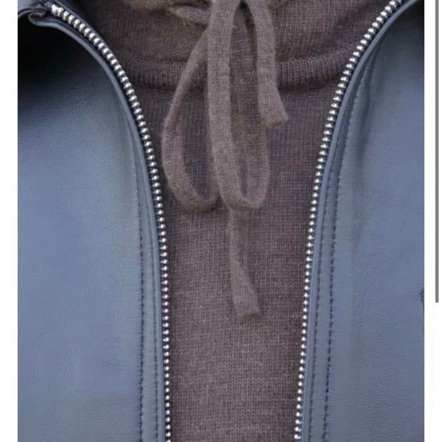 머듈 knit hoodie brown 2