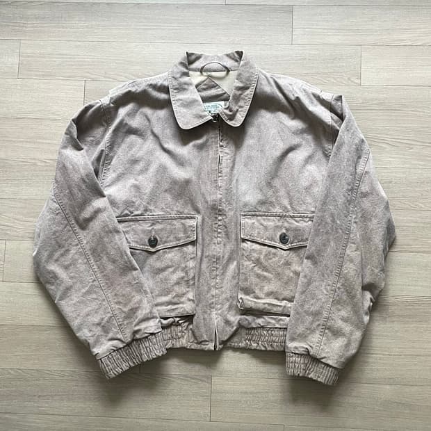 빈티지 overland outfitters 블루종 자켓