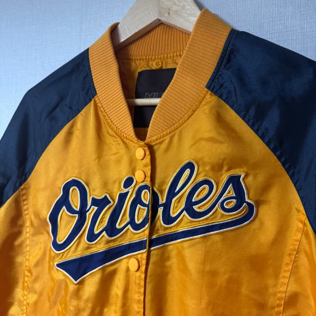 MLB 오리올스 바시티 자켓 90