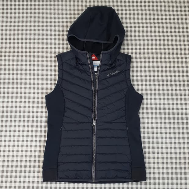컬럼비아 거위털 패딩 베스트 공용95