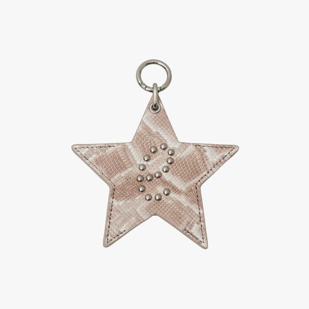 Esso BIG STAR CARD SLOT KEYRING IN BEIGE
