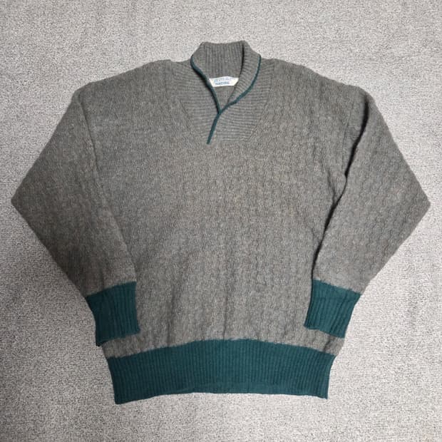 Fancying 재팬 숄 니트 스웨터 L(100)