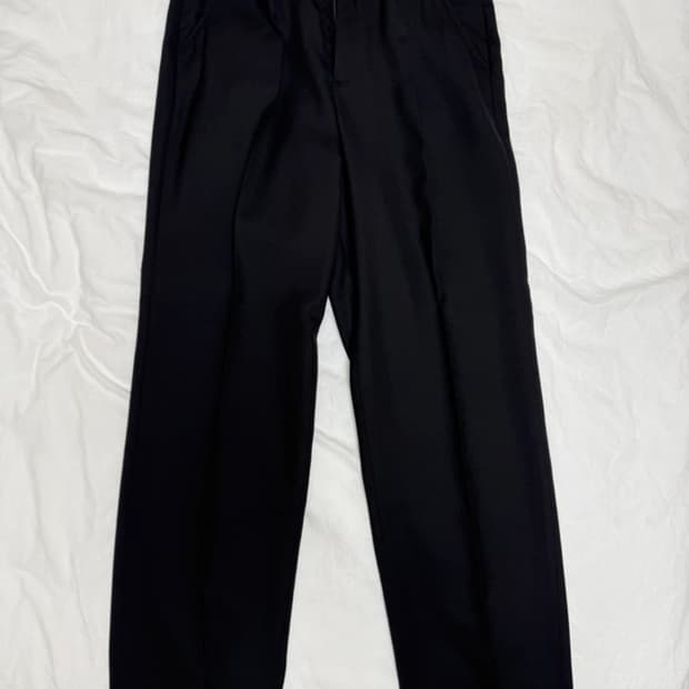 아워레가시 파인 울 트라우저 블랙