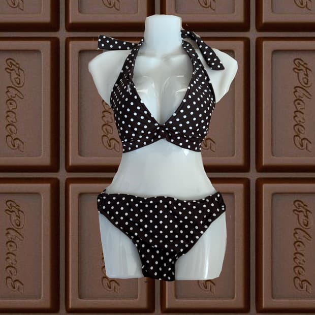 초코🍫도트 비키니