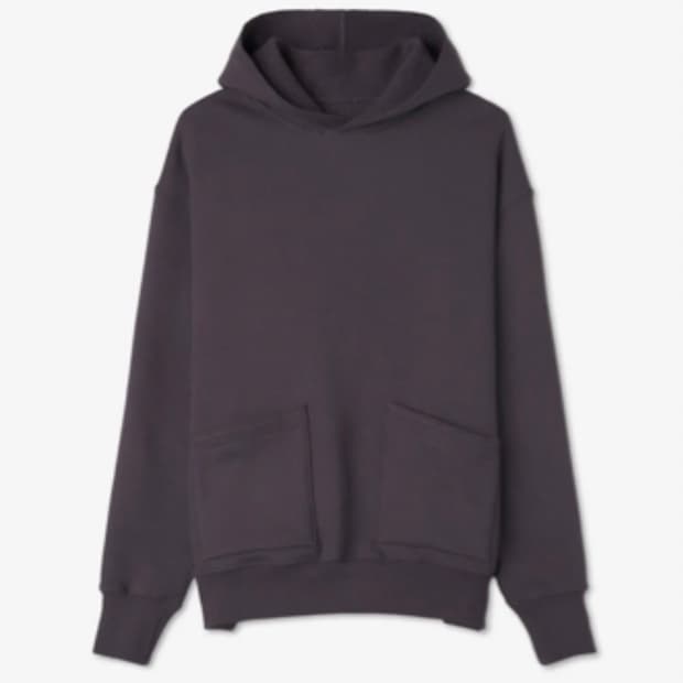 [S] 메종 마르지엘라 4스티치 포켓 후드 - 바이올렛