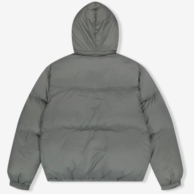 Yeseyesee 패딩 후드 자켓 그레이 