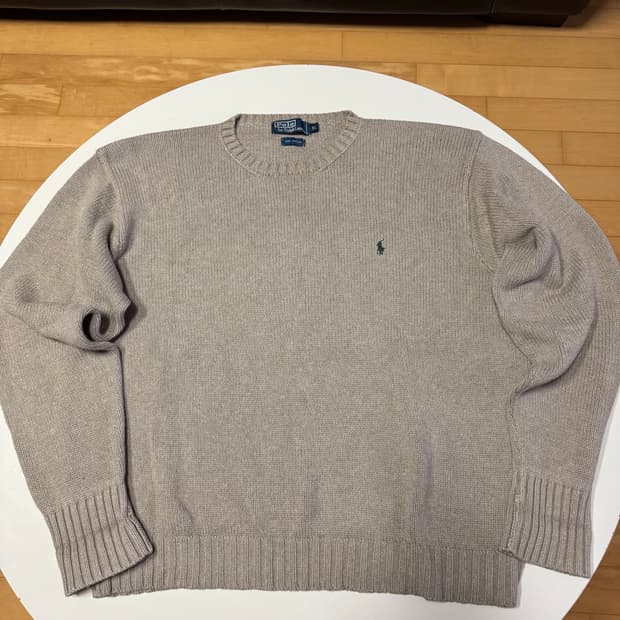 폴로 랄프로렌 브라운 니트 XL