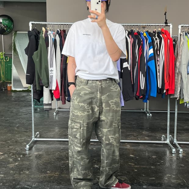 리바이스 카모플라주 카고 팬츠