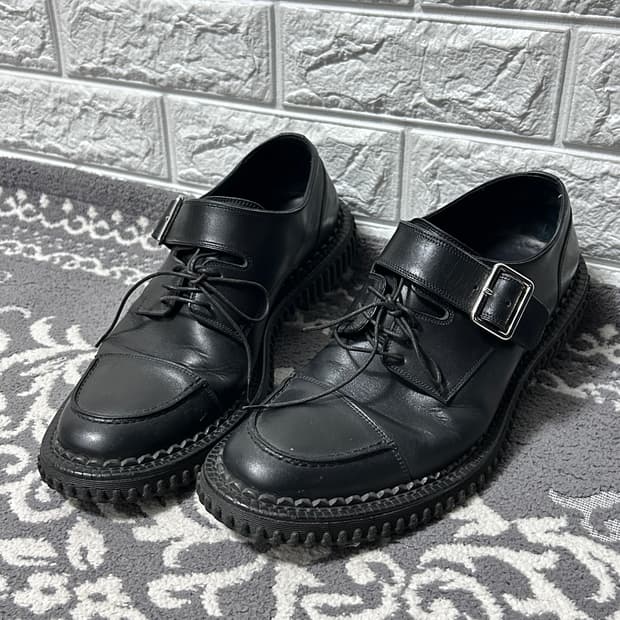 Dior 14AW 폴카 버클 더비