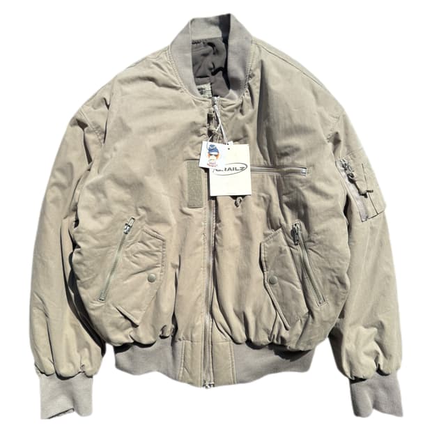 (새상품)그레일즈 멀티지퍼 봄버자켓 1(2XL)