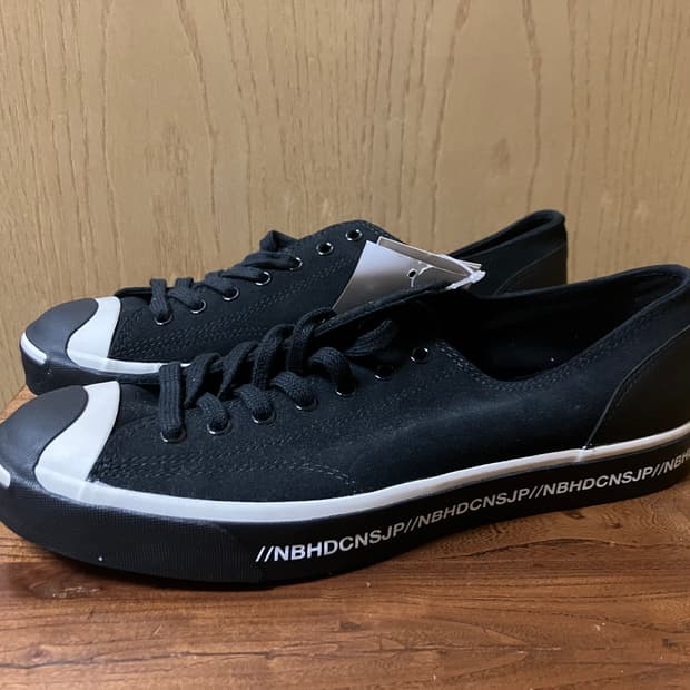 컨버스 x 네이버후드 잭퍼셀 로우 모터사이클 290