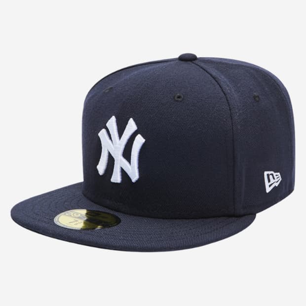뉴에라 59피프티 MLB 어센틱 뉴욕 양키스 게임 네이비