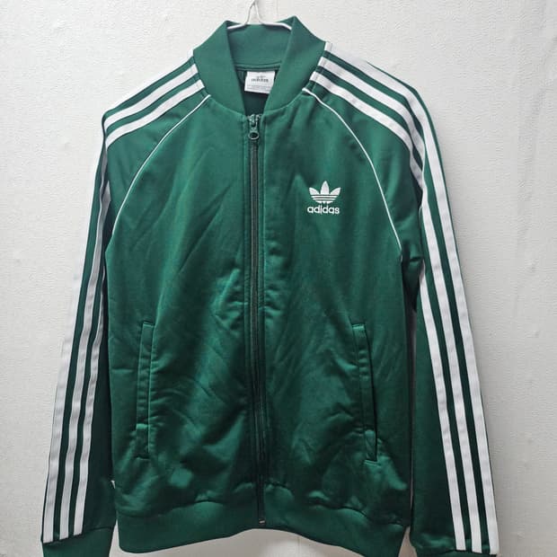 아디다스 아디컬러 클래식 SST 그린 트랙탑 져지 55