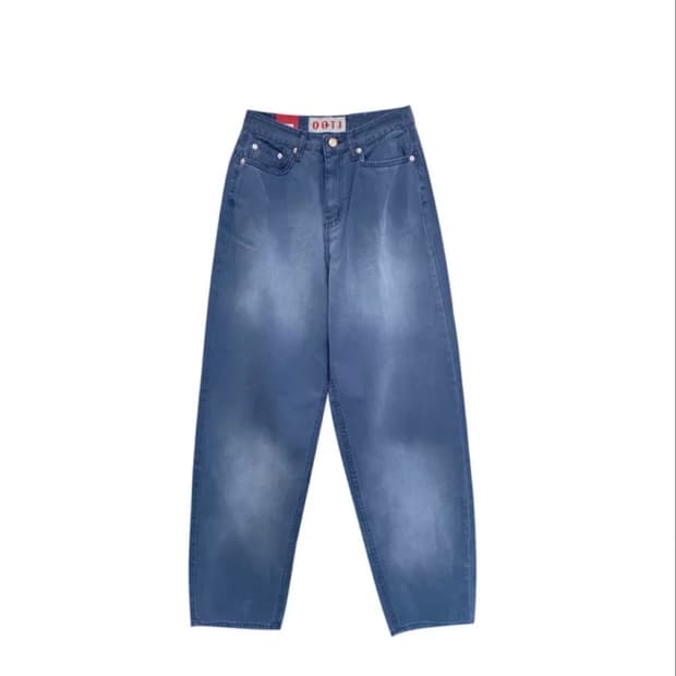 거의 새상품 ootj 진청 와이드 데님 팬츠 청바지