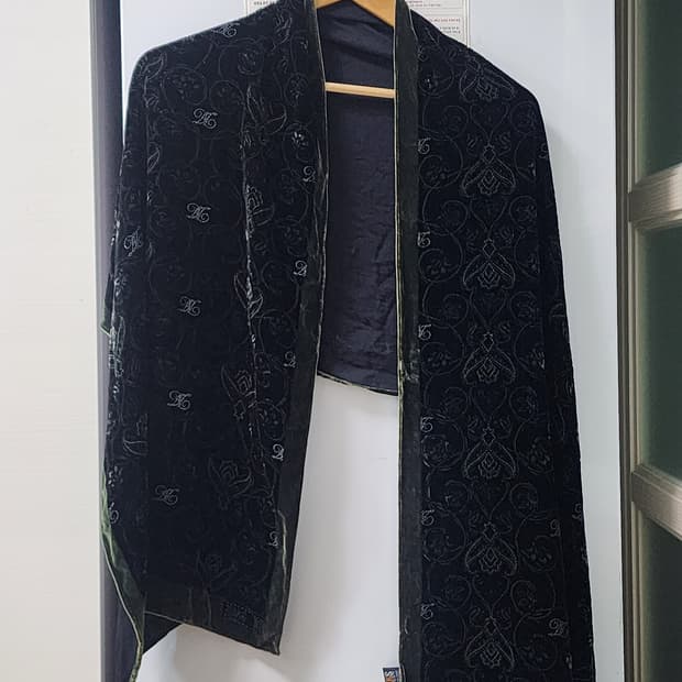 닥스 DAKS 벨벳 블랙