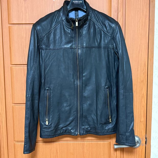 마시모두띠 양가죽자켓 블랙 m