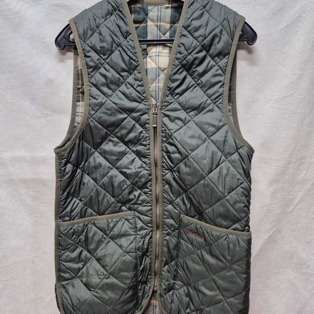 바버 퀼팅 베스트 