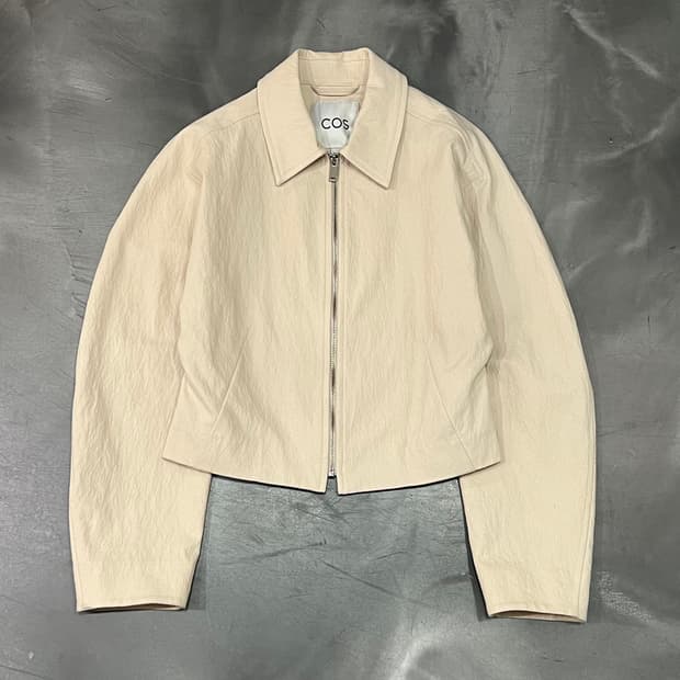  코스 크롭 집업 자켓 y16358