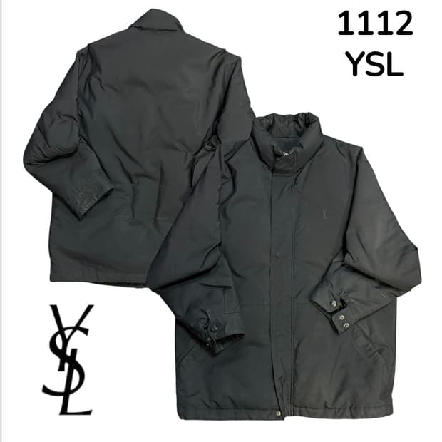 YSL 입생로랑 내피 분리 아카이브 블루종 점퍼 M