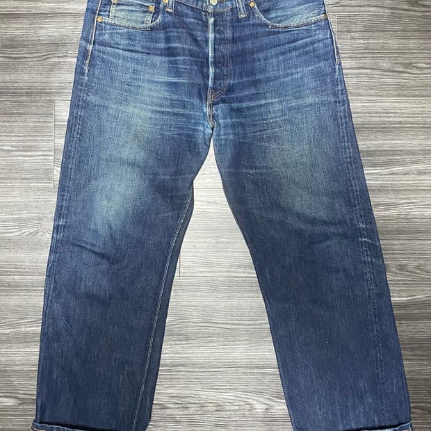 풀카운트 0105  10년 에이징 36 lvc rrl 아메카지 워크웨어