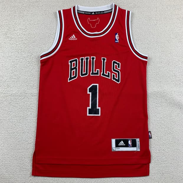 아디다스 NBA 시카고 불스 데릭 로즈 마킹 스윙맨 져지