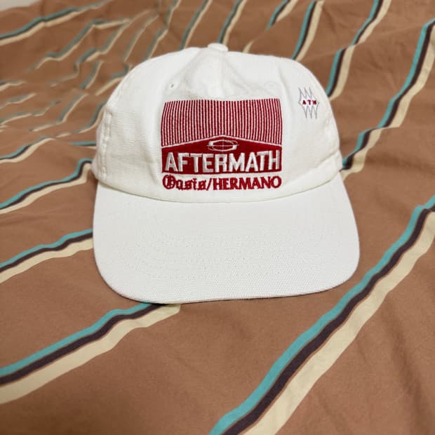 애프터매스 CIGAR 5 PANEL BALL CAP 오프화이트 컬러