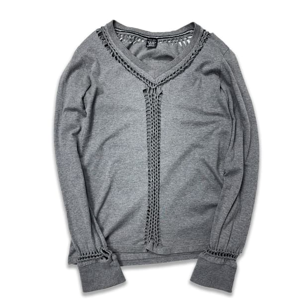 넘버나인 07AW 뜨개질 롱슬리브