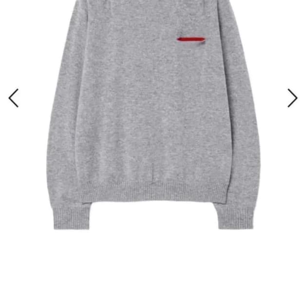 구매) A.ta 하트컷 니트 L