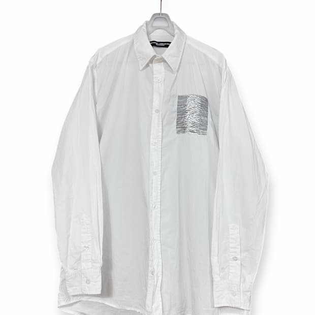 RAF SIMONS 라프시몬스 흰색 셔츠