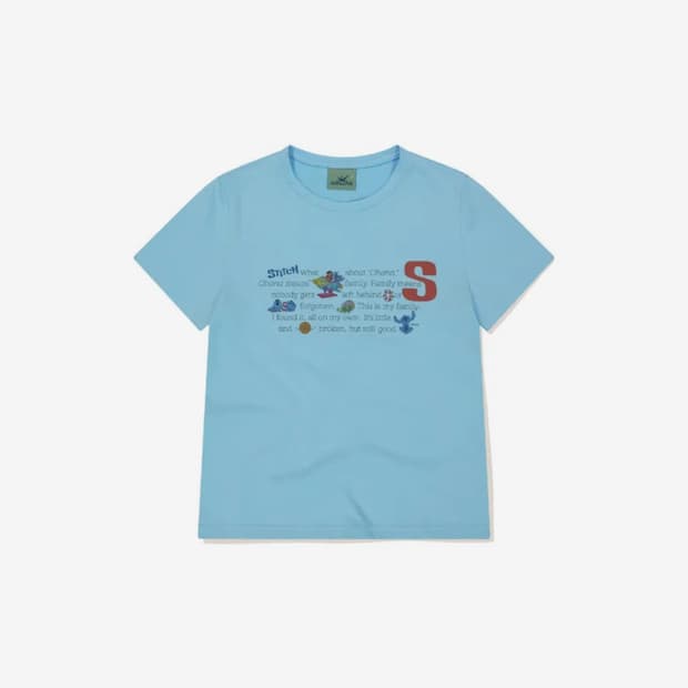 새상품 썬러브 [STITCH] W Phrase Tee
