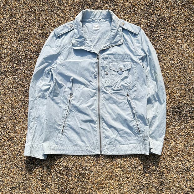 C.P Company 견장 원포켓 나일론 자켓