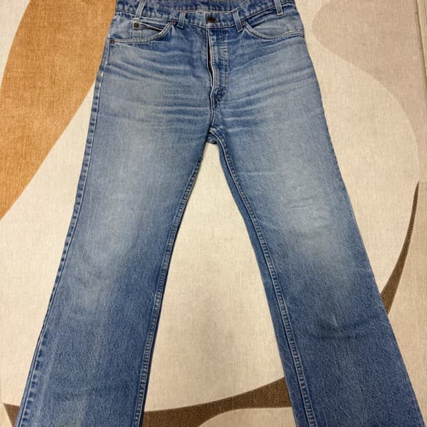 80's USA Made 빈티지 리바이스 517 오렌지탭 리바이스 부츠컷