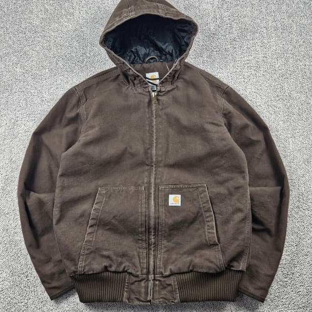 칼하트 덕 캔버스 액티브 후드 워크 자켓 ( S ) / 10254