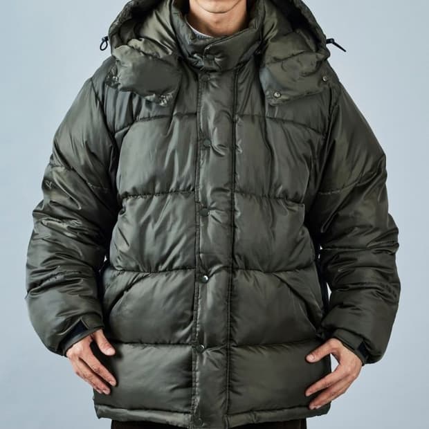 프릭스스토어 프릭스토어 빅실루엣 헤비 화이버 후드 패딩 L